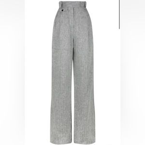Shona Joy Amanda Linen High Waisted Pants